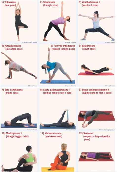 Surya namaskara is a series of twelve physical postures. Twelve Yoga Asana / 12 Beginner Yoga Poses Pro Tips By ...