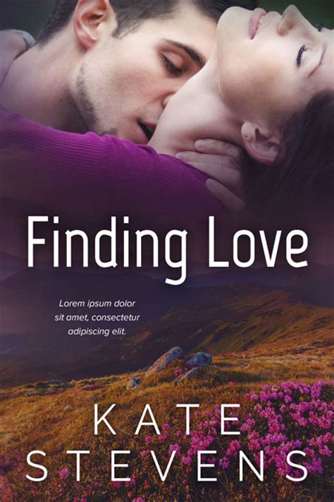 Finding Love Contemporary Romance Premade Book Cover For Sale