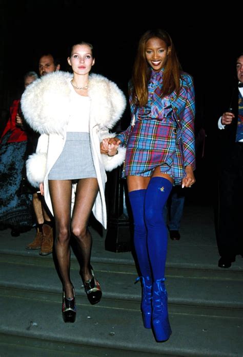 Kate Moss And Naomi Campbells Fashion Week Looks In 1993 The Best