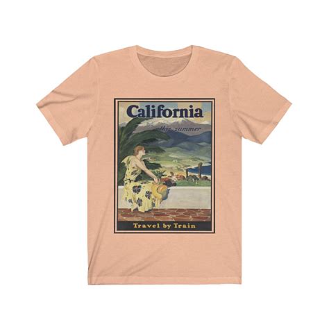 Vintage Style California Graphic Tee Unisex T Shirts Etsy Uk