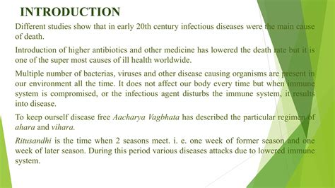 Ritusandhi And Infectious Diseasespptx