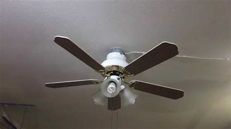 Hampton bay san marino 36 in. 42" Hampton Bay Bridgeton Ceiling Fan - YouTube