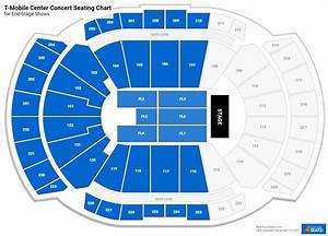 T Mobile Center Concert Seating Chart Rateyourseats Com