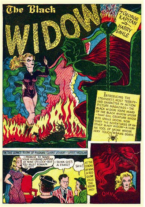 The Golden Rage Character Profile The Original Black Widow