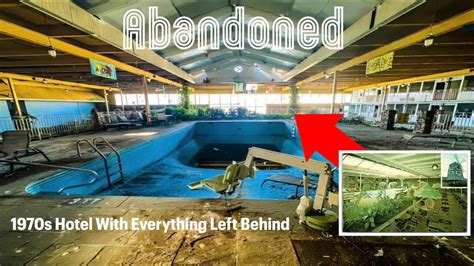 Exploring A Untouched Abandoned Hotel Days Before Demolition Youtube