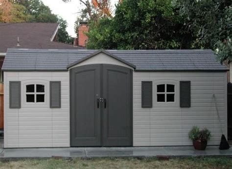 Lifetime 6424 30 Inch Shed Extension Kit For 8 Foot Wide