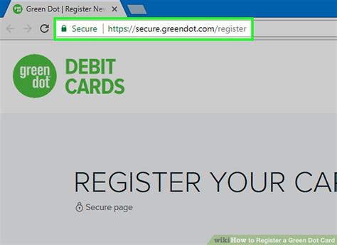 Green dot bank also operates as gobank and bonneville bank. 3 Ways to Register a Green Dot Card - wikiHow
