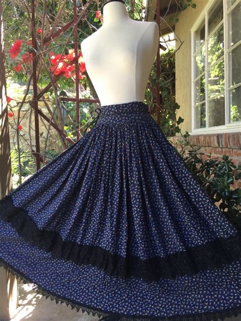 Sale Today Vintage Prairie Skirt High Waisted Wrap Around