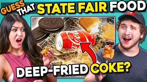 Can You Guess That Deep Fried Food People Vs Food Youtube