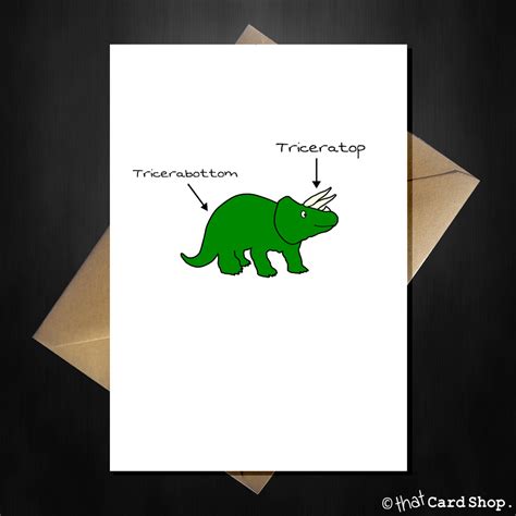 Youre Triceratops Cute Pun Dinosaur Greetings Card That Card Shop