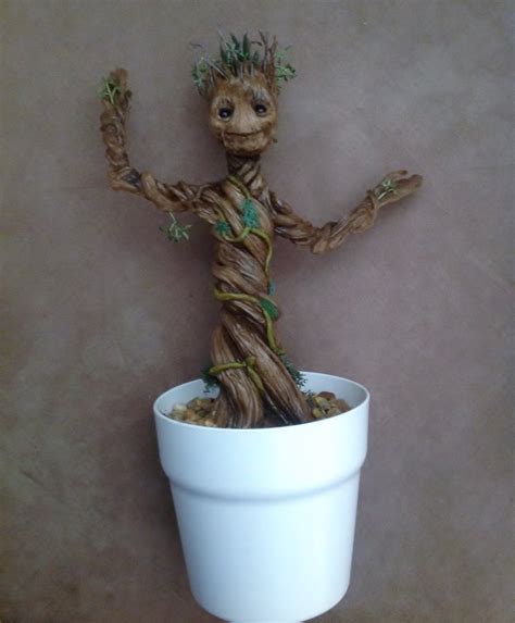 Dancing Groot Full Size Replica Movie Prop From Guardians Of The Galaxy