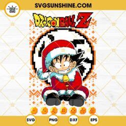 Goku Santa Claus Christmas PNG Dragon Ball Christmas PNG