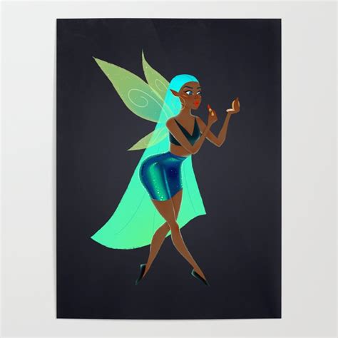 Neon Faerie Poster By Kelseys Gallery Society6