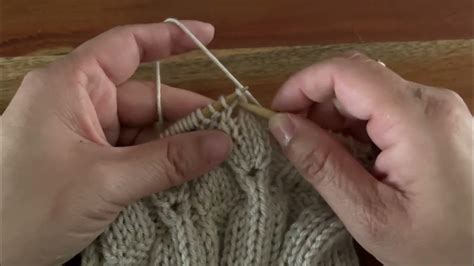 K1b Knit 1 Below Knitting Stitch Youtube