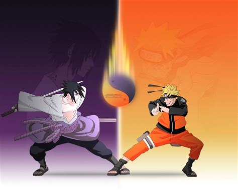 Sasuke Vs Naruto Wallpapers Wallpaper Cave