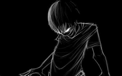 Black White Anime Wallpapers Top Free Black White Anime Backgrounds