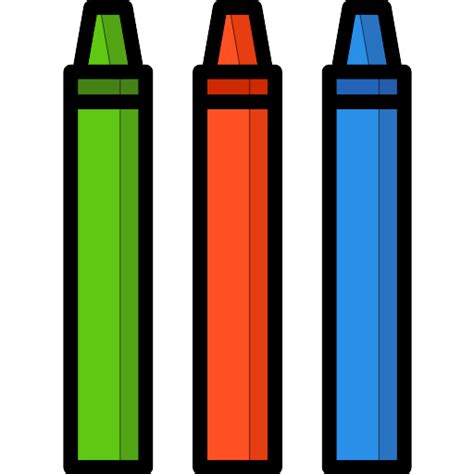 Crayons Crayon Vector SVG Icon (6) - SVG Repo Free SVG Icons