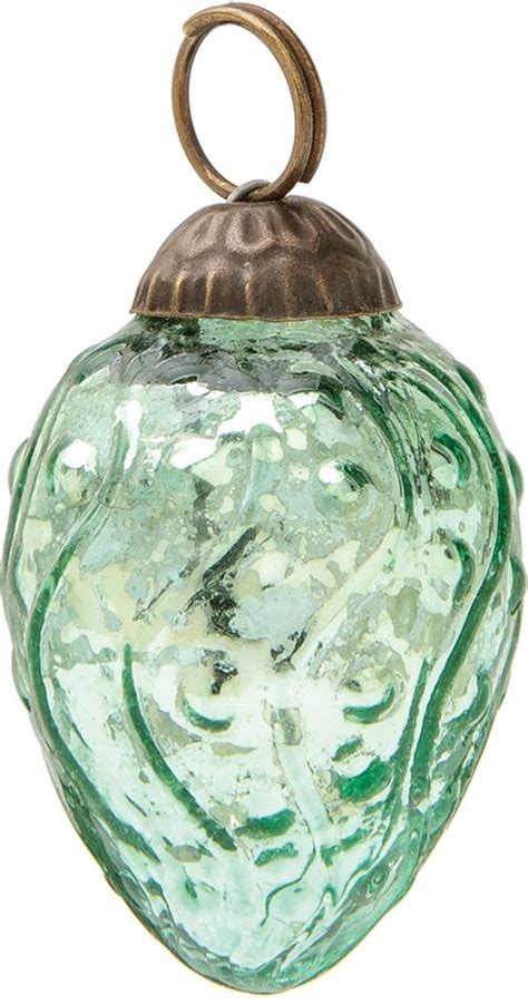 Mini Ornament Wholesale Vintage Green Mercury Glass Marie Mercury Glass Ornaments Mercury