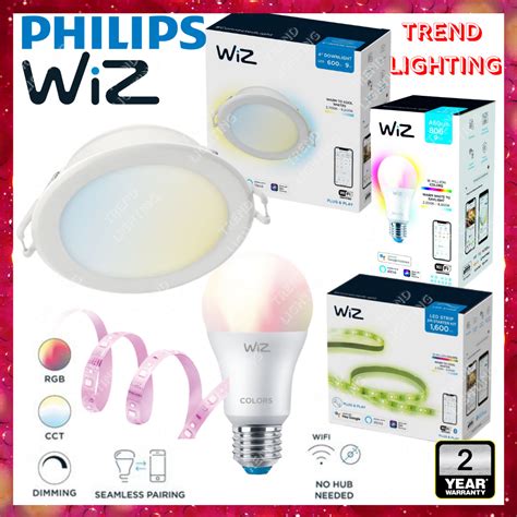 Philips Wiz Led Light Wifi Tunable White Color Bulb 9w 125w 17w E27