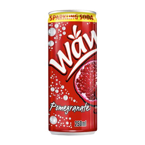 Pomegranate Carbonated Soft Drink Can 250 Ml