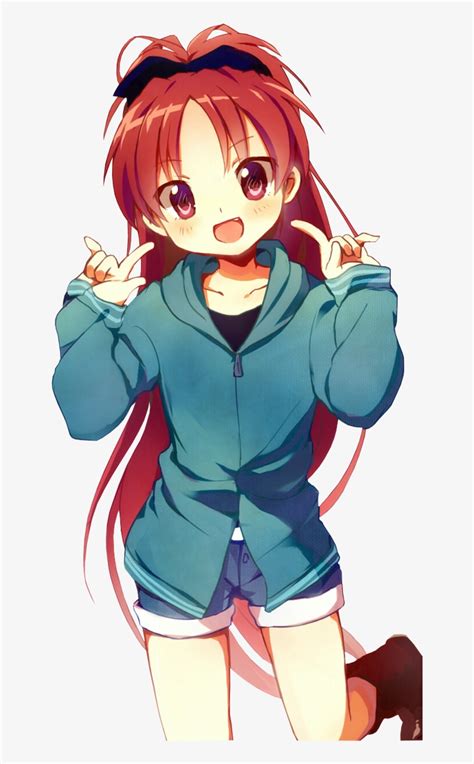Gabrielle Little Red Haired Anime Girl Png Image Transparent Png