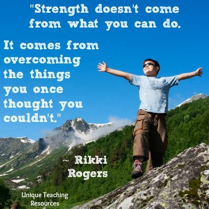 Strength does not come from physical capacity. 50+ Inspirational Quotes of the Day: Free posters and ...