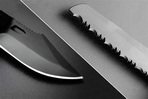 Whats Better For Edc Straight Vs Serrated Knife Blades Hiconsumption