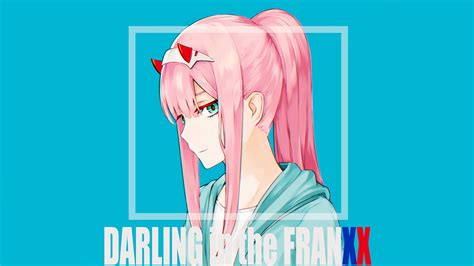 Zero Two 1920 X 1080 1920x1080 Anime Girl Pink Hair Zero Two Darling