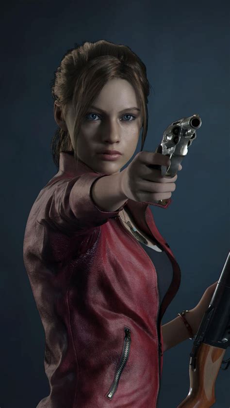 Resident Evil 2 Claire Redfield Video Game 2018 Wallpaper Fotos De