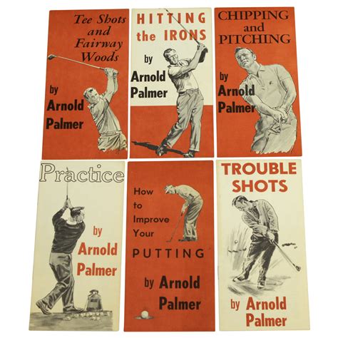 Lot Detail - Six Arnold Palmer 1964 Instructional Advertising Booklets