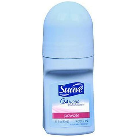 Suave 24 Hour Protection Anti Perspirant Deodorant Roll On Powder 27