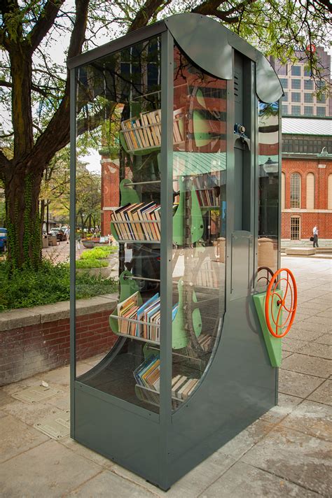 Next on my list, especially helpful for those of us who like to see and touch something to see how it works: Nine Artist-Designed Miniature Book Sharing Libraries ...