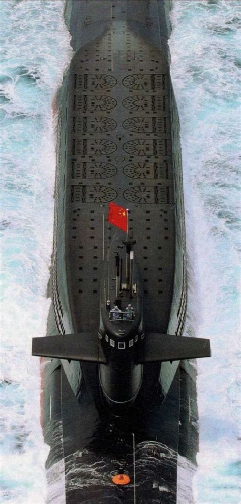 Media China Type 094 Nuclear Submarine Surfaces To Show Off Its Force