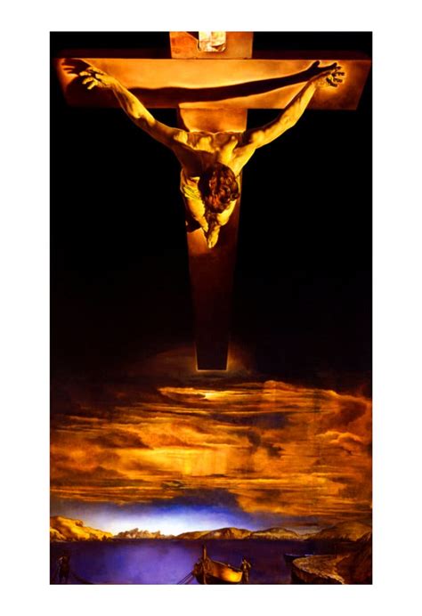 Cristo Di San Giovanni Della Croce Poster Salvador Dalì