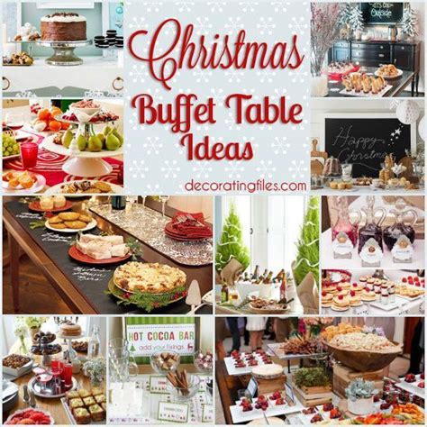 Buffet Table Christmas Dinner Buffet Christmas Buffet Christmas