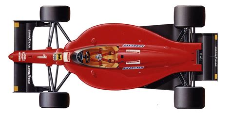 Top View Of The 641 Ferrari Ferrari F1 Formula 1 Car