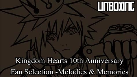 Unboxing Kingdom Hearts 10th Anniversary Fan Selection
