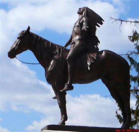 Muncie In Statue Appeal To The Great Spirit Muncie Photo Picture