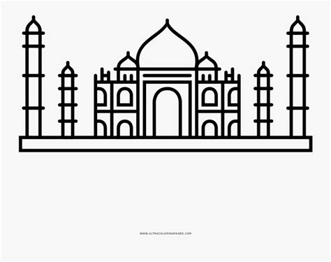 Large collections of hd transparent taj mahal png images for free download. Taj Mahal Coloring Page - Drawing , Free Transparent ...