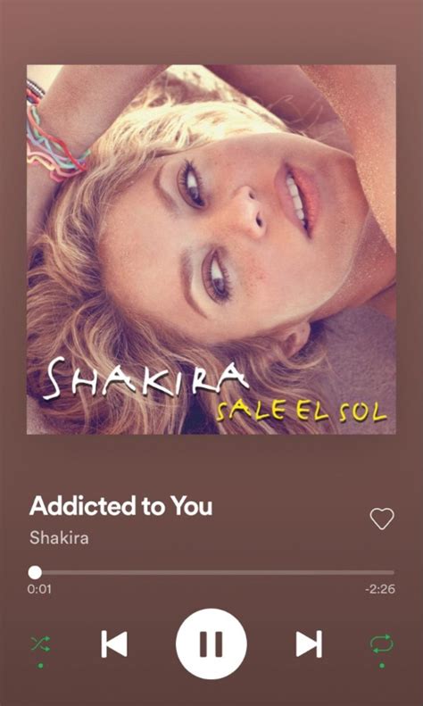 shakira addicted to you lyrics american post