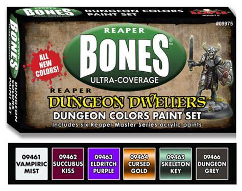 Ultra Coverage Dungeon Dwellers Dungeon Colors Paint Set Master