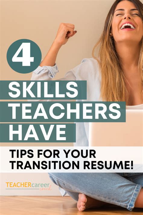 Transferable Skills Teachers Have 4 Tips For Translating Your Resume