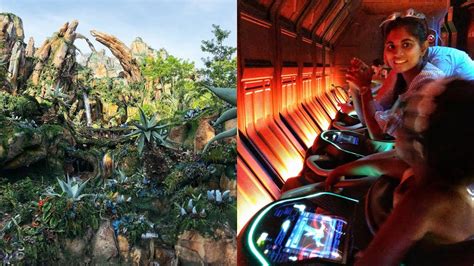 Disney Animal Kingdom Avatar Ride Flight Of Passage Navi River