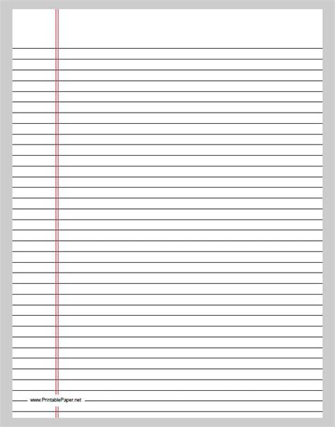 Lined Paper Template Free And Premium Templates