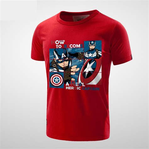 Captain America T Shirt How To Become A Real Heroic Tee Captain