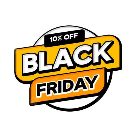 10 Off Black Friday Ribbons And Circles Black Friday Discount Friday
