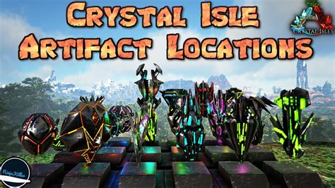 All 18 Crystal Isle Artifact Locations In Ark Survival Evolved Complete