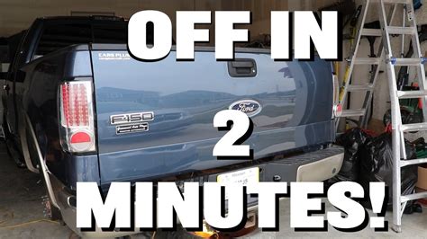 How To Remove The Ford F 150 Tailgate In 2 Minutes All Recent