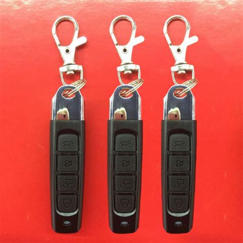 433.92mhz auto scan remote control duplicator garage command gate remote control. 4 Buttons Garage Gate Door Remote Key 433MHZ Auto Pair ...