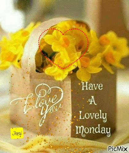 I Love You Lovely Monday Wishes Pictures Photos And Images For